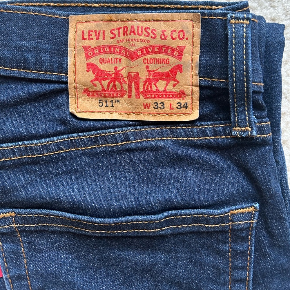 Levi's Dark Blue 511 Jeans